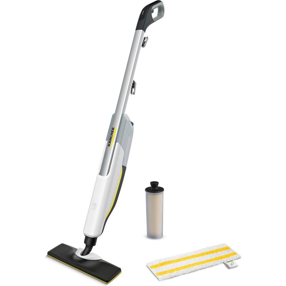 Kärcher Mop parowy KARCHER KST 2 Upright - 1.513-590.0, Pulitore a vapore, Bianco, Nero