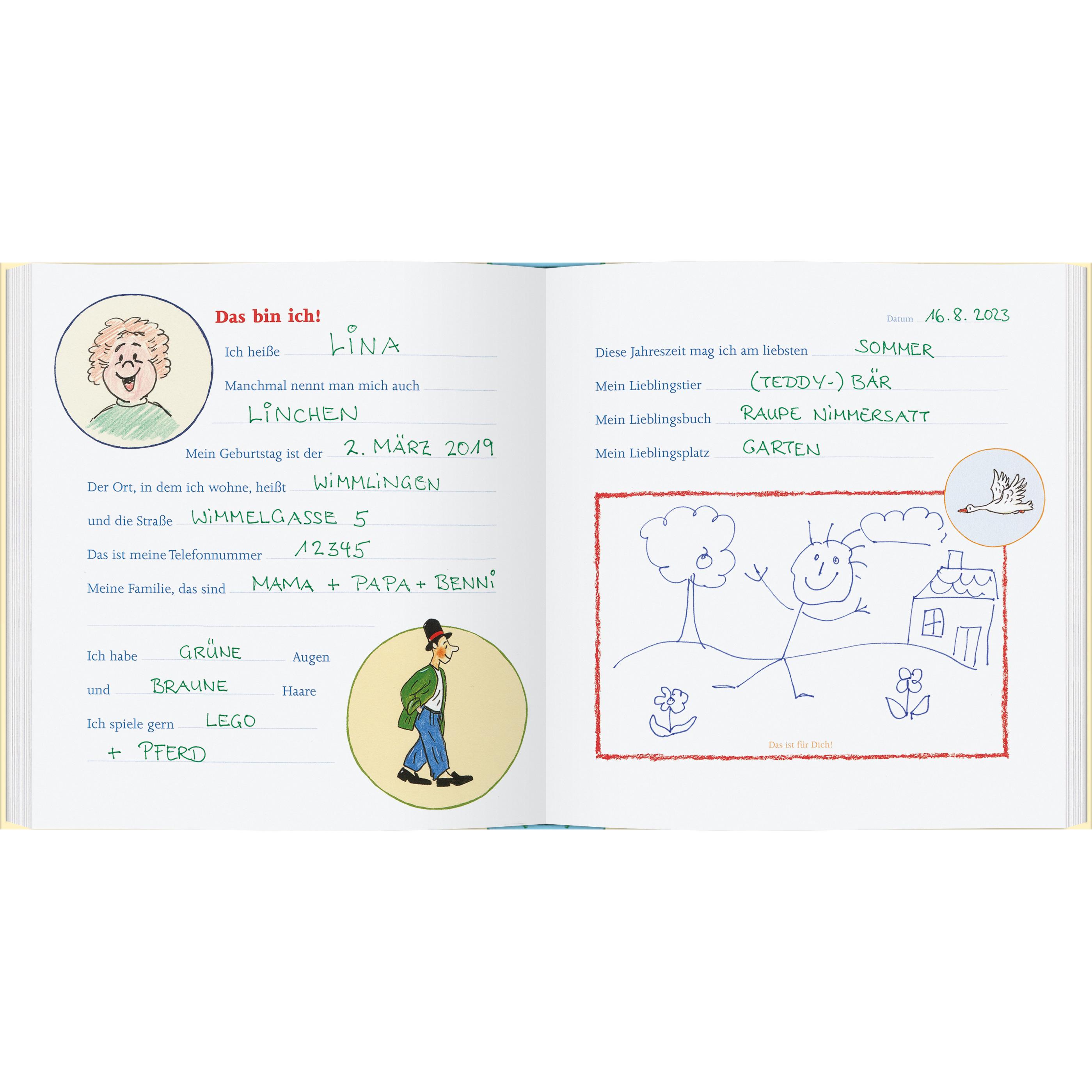 Thumbnail - Meine Kindergartenfreunde aus Wimmlingen, Kinderbücher von Rotraut Susanne Berner