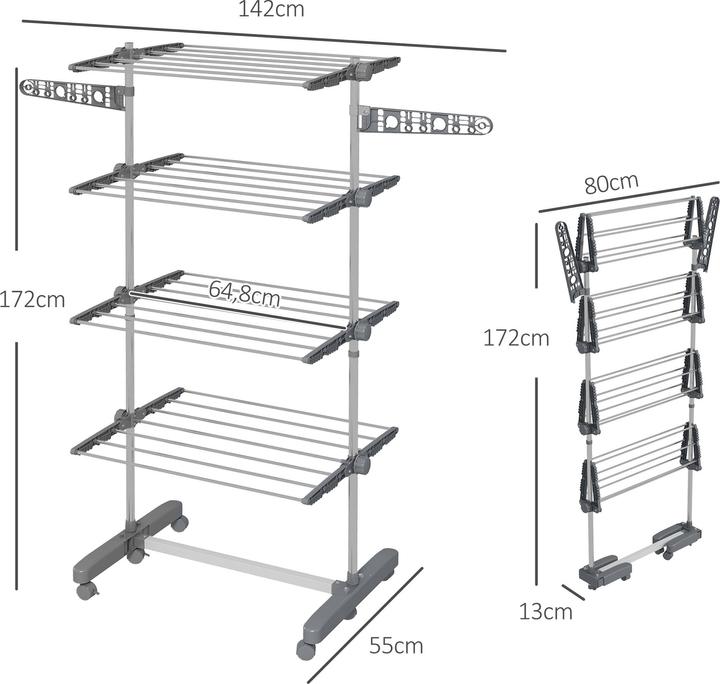 Immagine prodotto Homcom Portabiancheria (1.42 m)