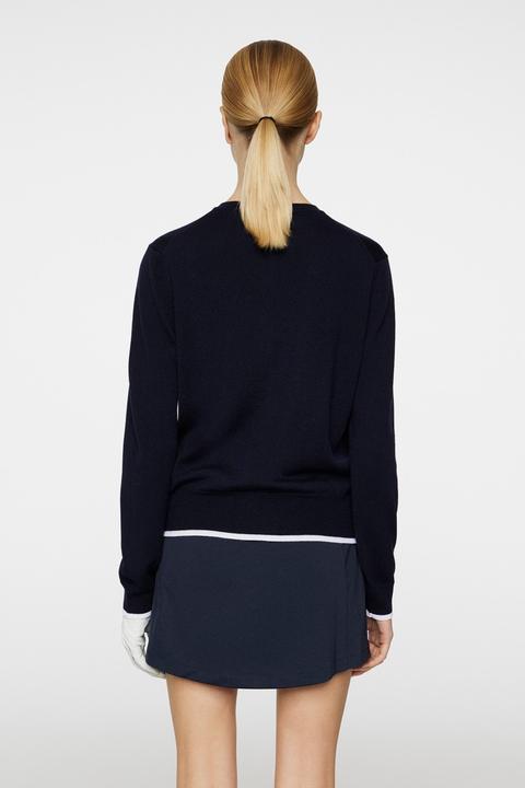 Produktbild J. Lindeberg Joanna Knitted Cardigan Damen Navy (M)