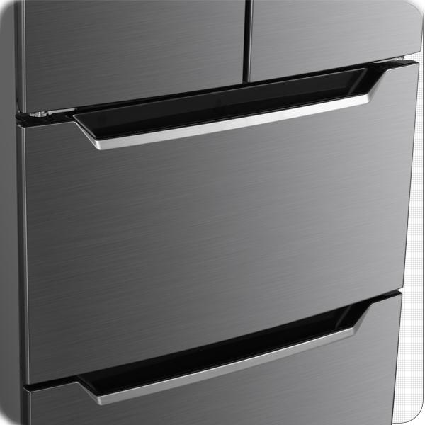 Actual product image Wolkenstein French Door Khlschrank FD351.4A++NFIX BxHxT 63.5 x 185.5 x 68.50 cm Khlteil 191 l Gef (320 l)