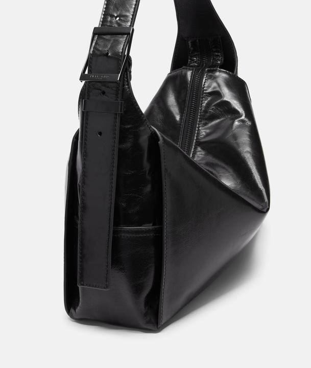 Actual product image Liebeskind Berlin Hobo Geräumige Hobo-Bag aus Leder in Crinkle-Optik