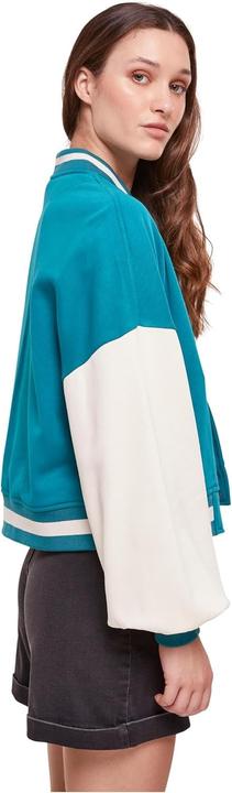 Actual product image Urban Classics Oversized Two Tone College Terry Jacket (4XL)
