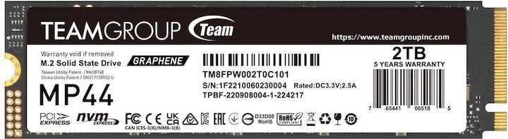 Team Group MP44 (2000 GB, M.2 2280)