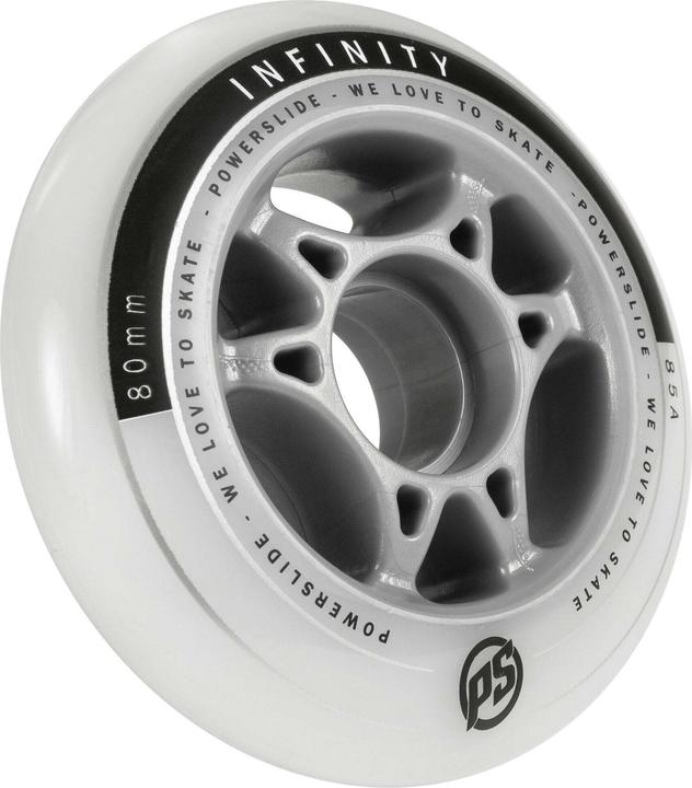 Produktbild Powerslide Skateboard Wheels Infinity 4-Pack 2023 (80 mm, 85A)