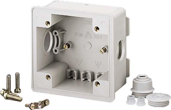 Produktbild Mennekes MEN 40369 UP-Kasten mit ZubehÃ¶r fÃ¼r CEE-Anbausteckdosew