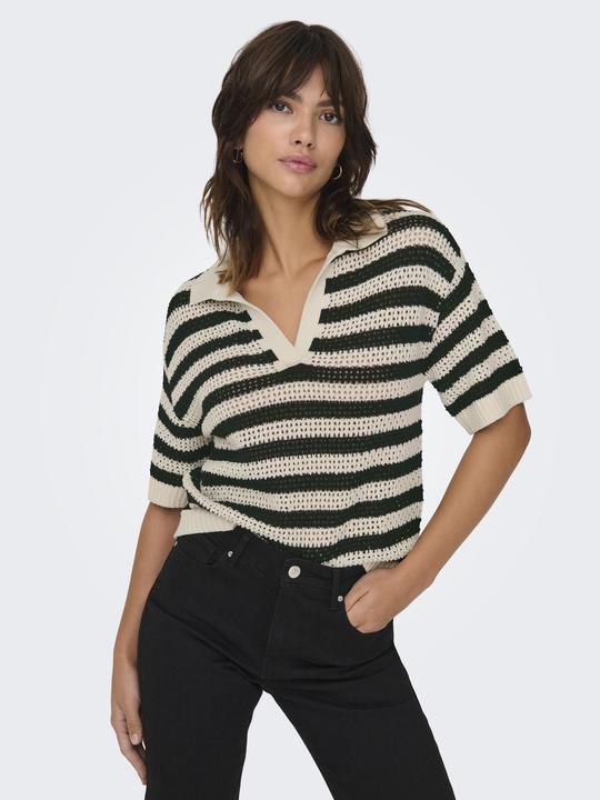 Produktbild JdY Jdytikka S/S Polo Pullover Knt Noos (L)
