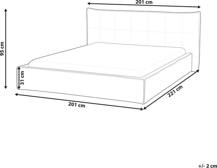 Produktbild Beliani Lestre (160 x 200 cm)