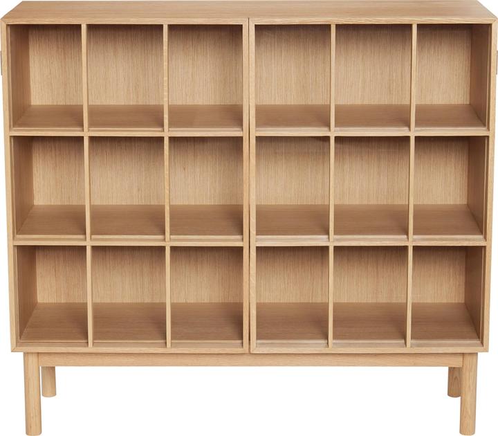 Actual product image Hübsch Shoji Cabinet Wide Natural (100 x 35 x 90 cm)