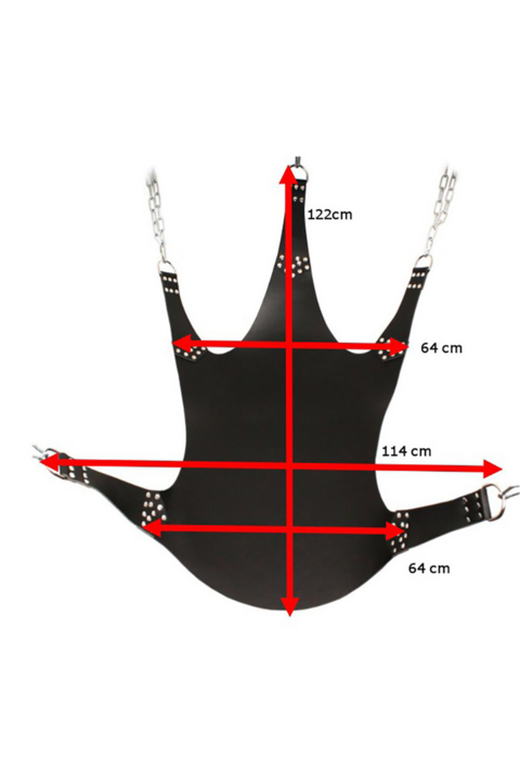 Actual product image Mr. Sling Leather Sling - 5 points - Black