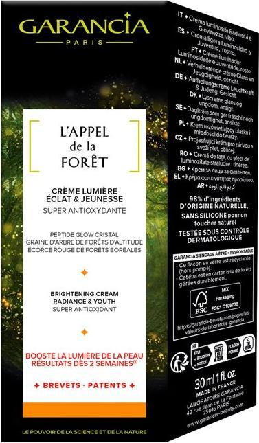 Actual product image Garancia L'Appel Forêt Crème de Jour 30 ml (30 ml, Day cream)