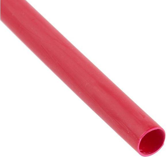 Produktbild RS PRO Schrumpfschlauch 2:1 6,4mm rot