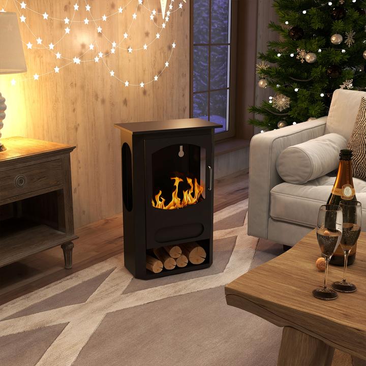 Actual product image Homcom Ethanol fireplace