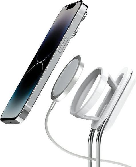 Image du produit Sodi Stojak na telefon SIM-300 srebrny/silver MagSafe