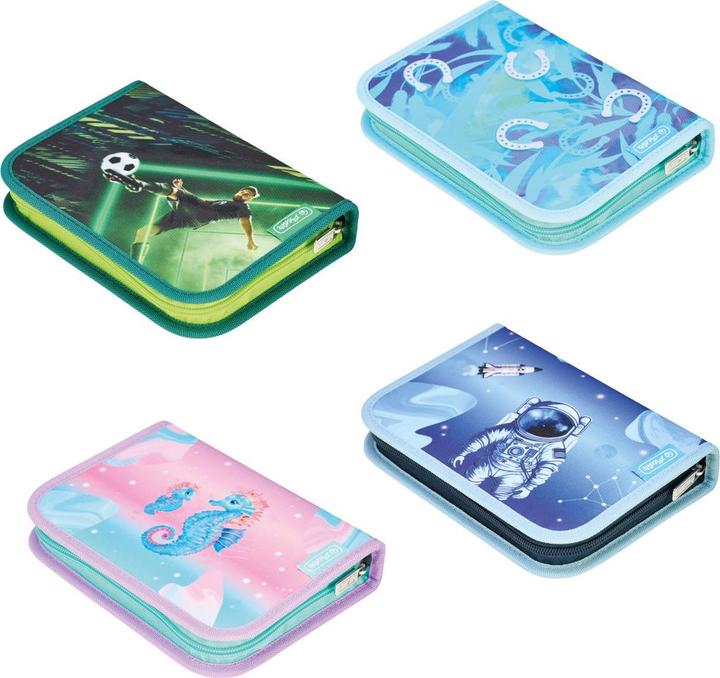 Herlitz Trousse d'écolier Trousse d'écolier 19 pcs. Girls/Boys Mix II motifs assortis