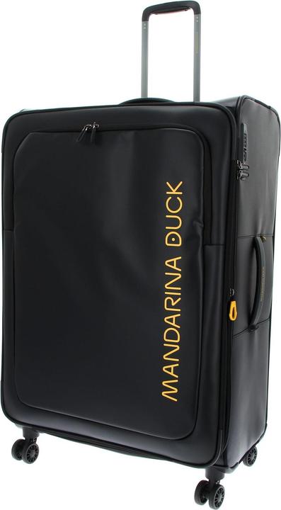 Actual product image Mandarina Duck Eco Coated 4-wheel trolley XL 83 cm with expansion fold (140 l)
