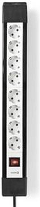 Produktbild Nedis EXSO830F1PRO Verlängerungskabel 3 m 8 AC-Ausgänge Innenraum Schwarz (8 x, 3 m)