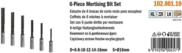 Produktbild CMT 10200110 Set of 6 Straight Bits Grey