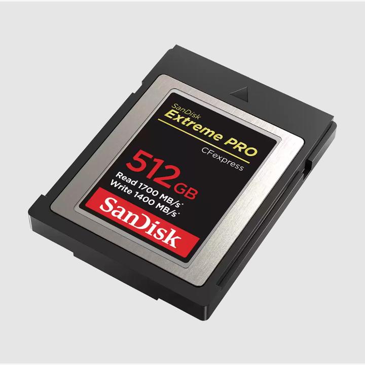 Actual product image SANDISK Extreme Pro (512 GB, CFexpress type B)