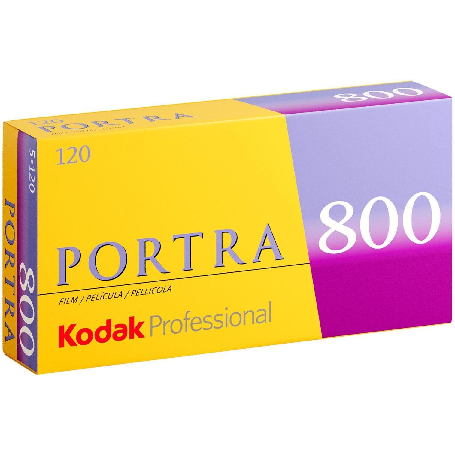 Kodak Portra 800 120, Analogfilm, Gelb