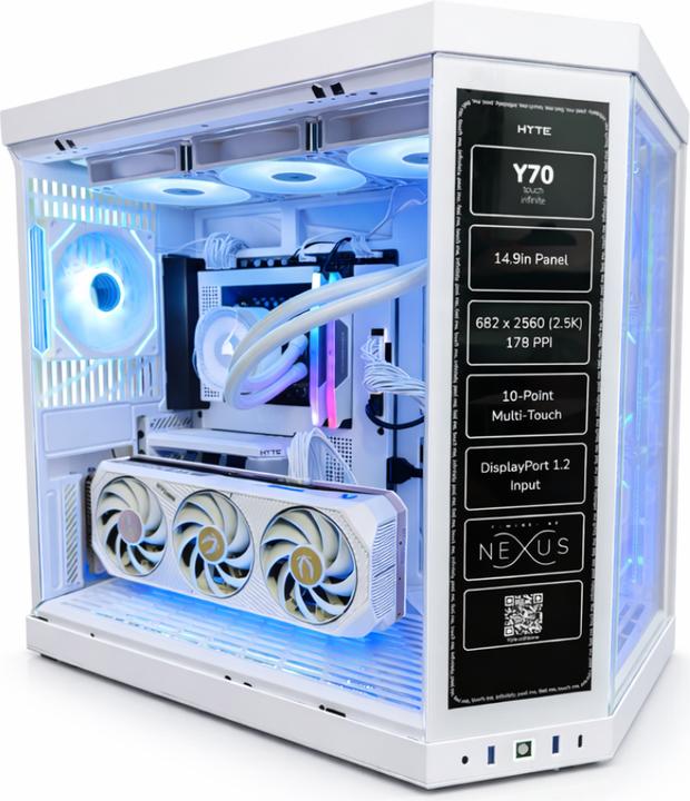 Produktbild Avlano Inferno High-End Gaming PC RTX 5070Ti, White Edition (2000 GB, 96 GB, AMD Ryzen 7 9800X3D, GeForce RTX 5070 Ti)