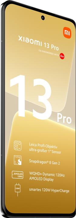Actual product image Xiaomi 13 Pro (256 GB, Ceramic White, 6.73", SIM + eSIM, 5G)