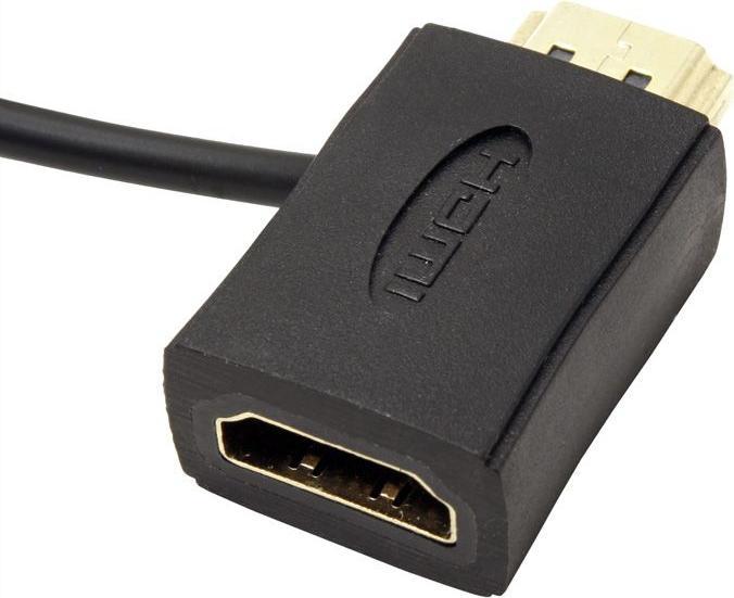Actual product image Nilox Value 14.99.3482 50m HDMI Type A (Standard) Black HDMI cable (50 m, HDMI, 2.0)