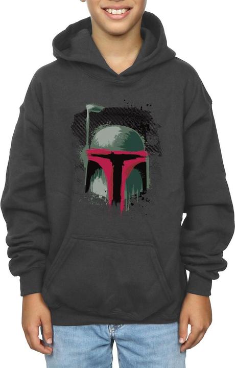 Produktbild Star Wars Boba Fett Helmet Kapuzenpullover Jungen (152, 158)