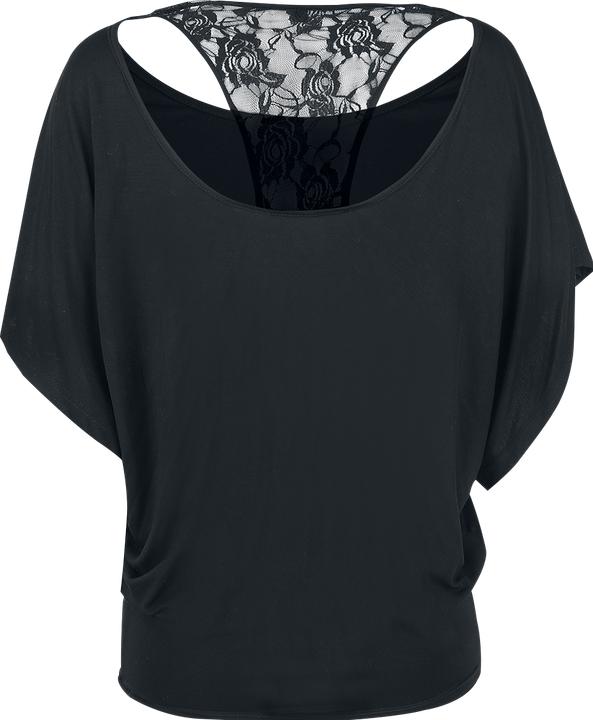 Produktbild Gothicana by EMP Lace Back Bat Wings (L)