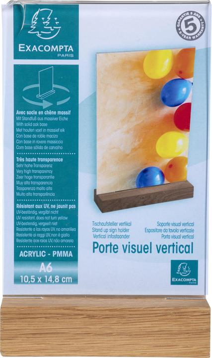Image du produit Exacompta Présentoir de table (A6)