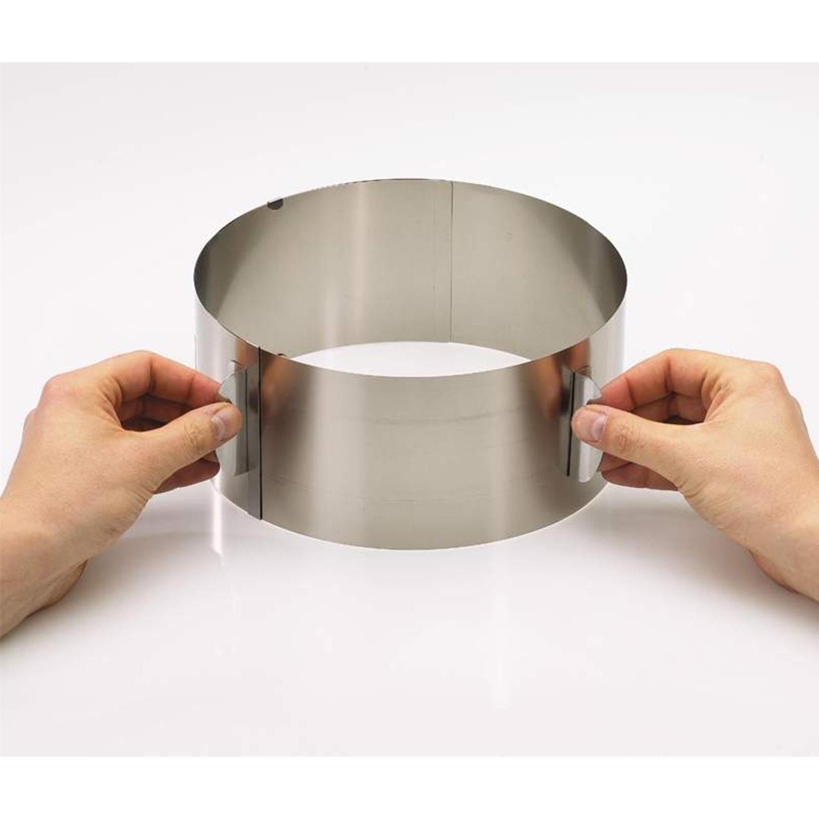 GEFU Tondo XXL, Backform, Silber