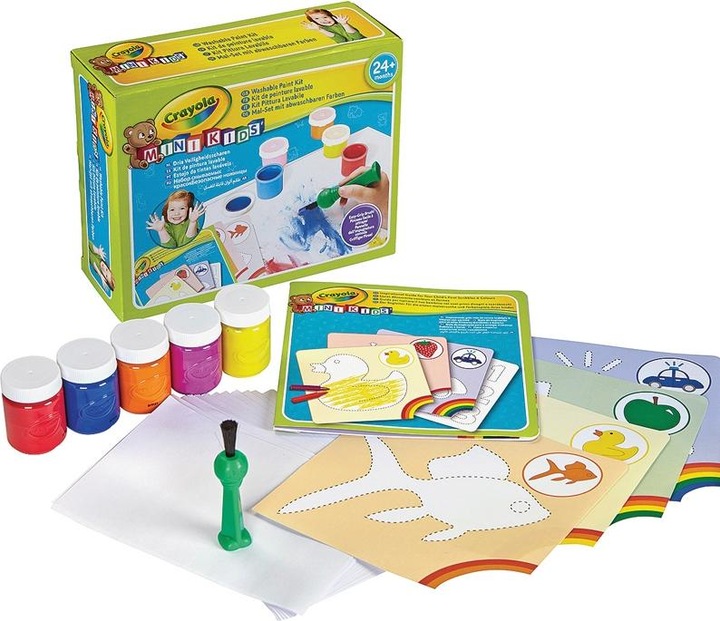 Immagine prodotto Crayola Mini set di colori lavabili per bambini