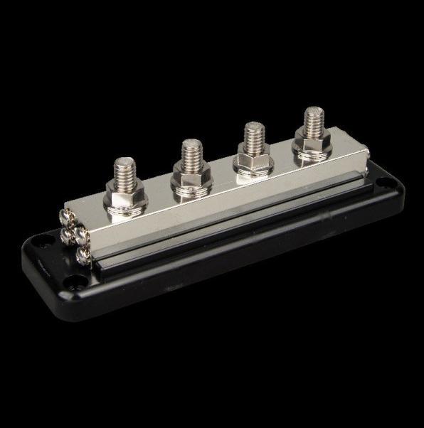 Actual product image Victron Energy Busbar 600A 4P M10 + cover (Terminal strips)