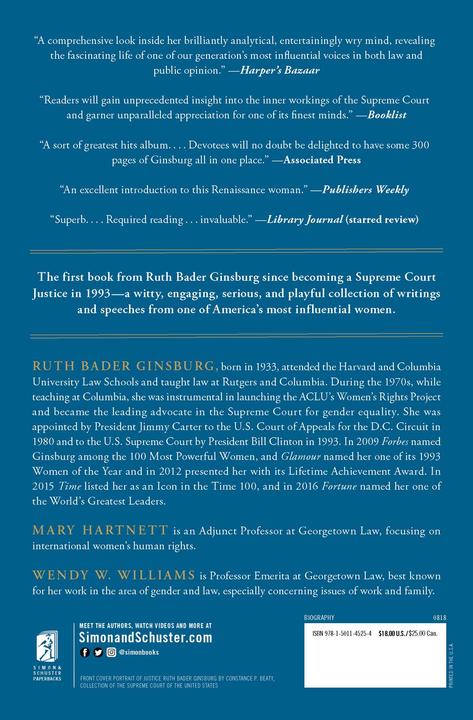 Produktbild My Own Words (Englisch, Ginsburg Ruth Bader, 2018)