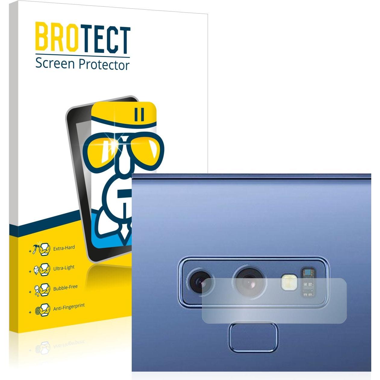 BROTECT AirGlass Panzerglasfolie (1 Stück, Samsung Galaxy Note 9), Smartphone Schutzfolie, Transparent