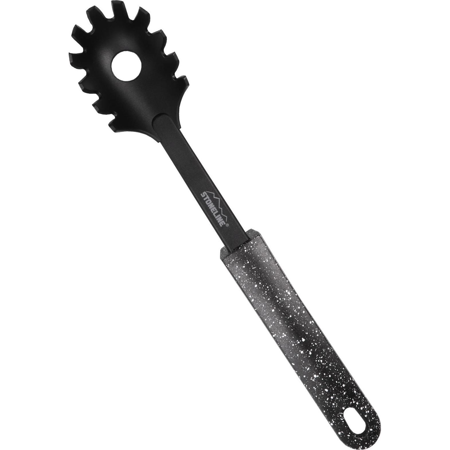 Stoneline Spaghetti-Servierlöffel 32 cm, Kochbesteck, Schwarz