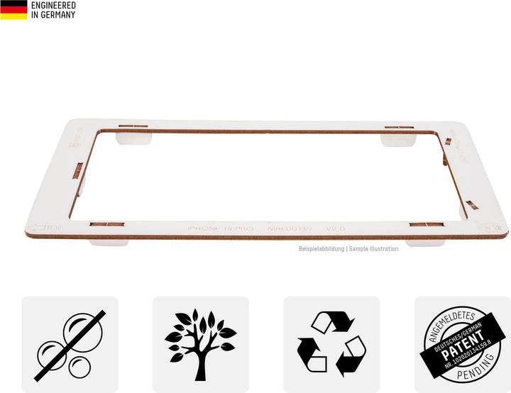 Produktbild Displex Real Glass, Full Cover Panzerglas (1 Stück, Apple iPhone 15 Pro)