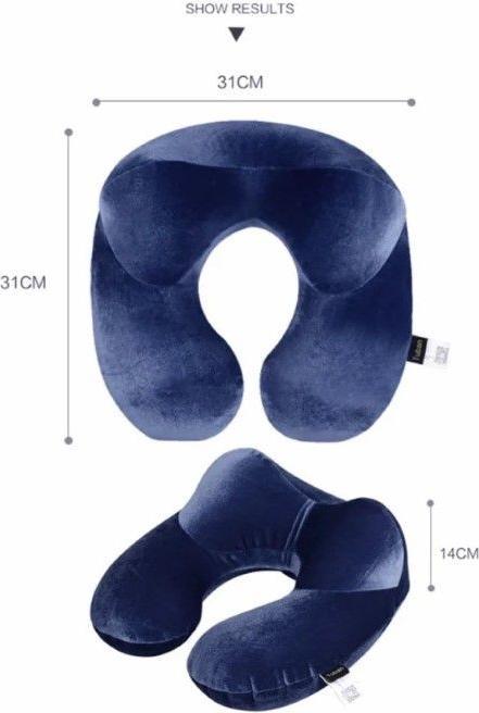 Immagine prodotto MU Classic Cuscino gonfiabile per il collo Serie Miami (Cuscino per testa e collo)