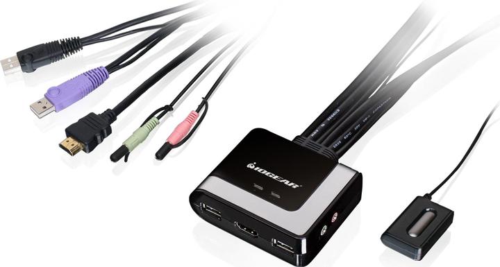 Actual product image Iogear GCS62HU and GDPHDW6 bundle