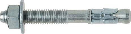 Produktbild Spit Befestigung 057456 57456 FIX 3 Segmentanker M8 X 160/110 Verzinkt 50 Stück (50 Stk.)