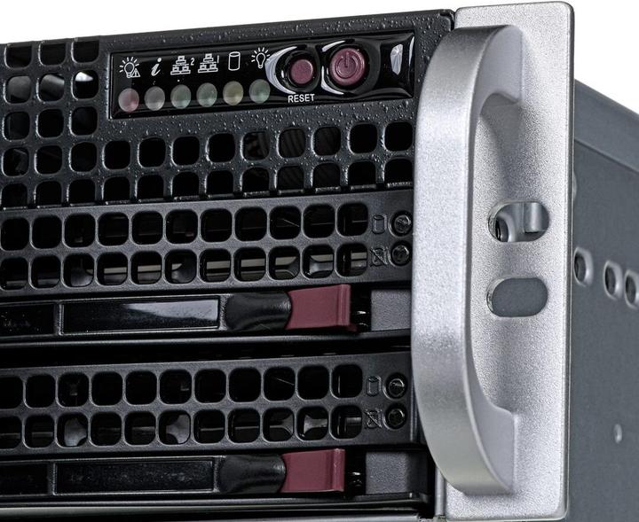Produktbild Supermicro SC825 TQC-R802LPB - Rack-Montage - 2U