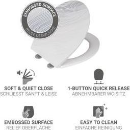Produktbild Wenko WC-Sitz Menin Duroplast