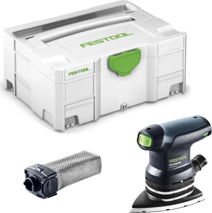 Produktbild Festool DTS 400 REQ-Plus Delta Schleifer 250W 2mm Hub im Systainer ( 574635 ) + Zubehör + extra (250 W)