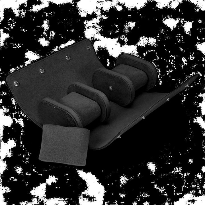 Actual product image Windrose travel watch case (3 watches) black