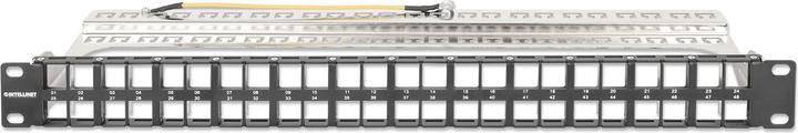Produktbild Intellinet 48-Port Patchpanel, geschirmt und unbestückt, 1 HE