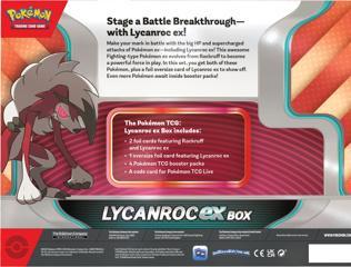 Produktbild Pokémon P-EN Lycanroc ex Box (Englisch)