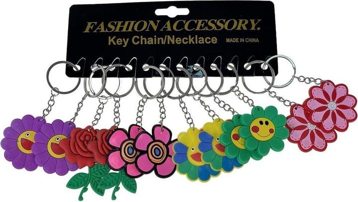 Actual product image Adar Blumen Schlüsselanhänger (12 Stück)