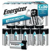 Produktbild Energizer Max Plus C, LR14/E93/AM2/Baby (20 Stk., C, 8000 mAh)