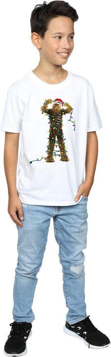 Produktbild Star Wars Chewbacca Christmas Lights TShirt Jungen (140, 146)