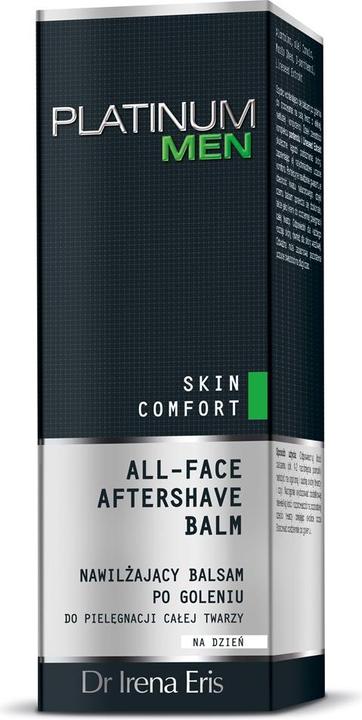 Produktbild Dr Irena Eris Platinum Men Skin Comfort Balm Moisturizing 50Ml (Aftershave Balsam, 50 ml)
